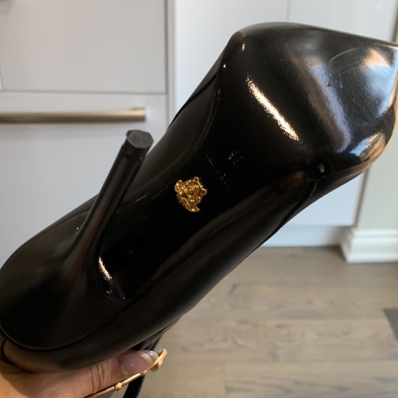 Brand New Versace Black Ankle Boots - Picture 6 of 6